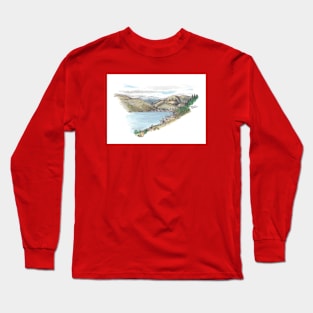 Frankton from Kelvin Heights Long Sleeve T-Shirt